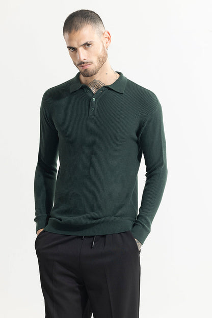 Adorn Green Polo T-Shirt | Relove