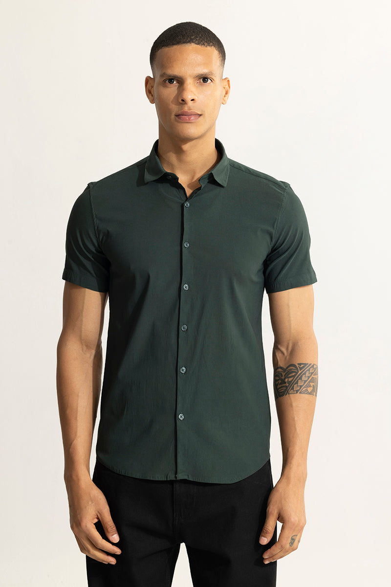 Flexit Dark Green Shirt | Relove