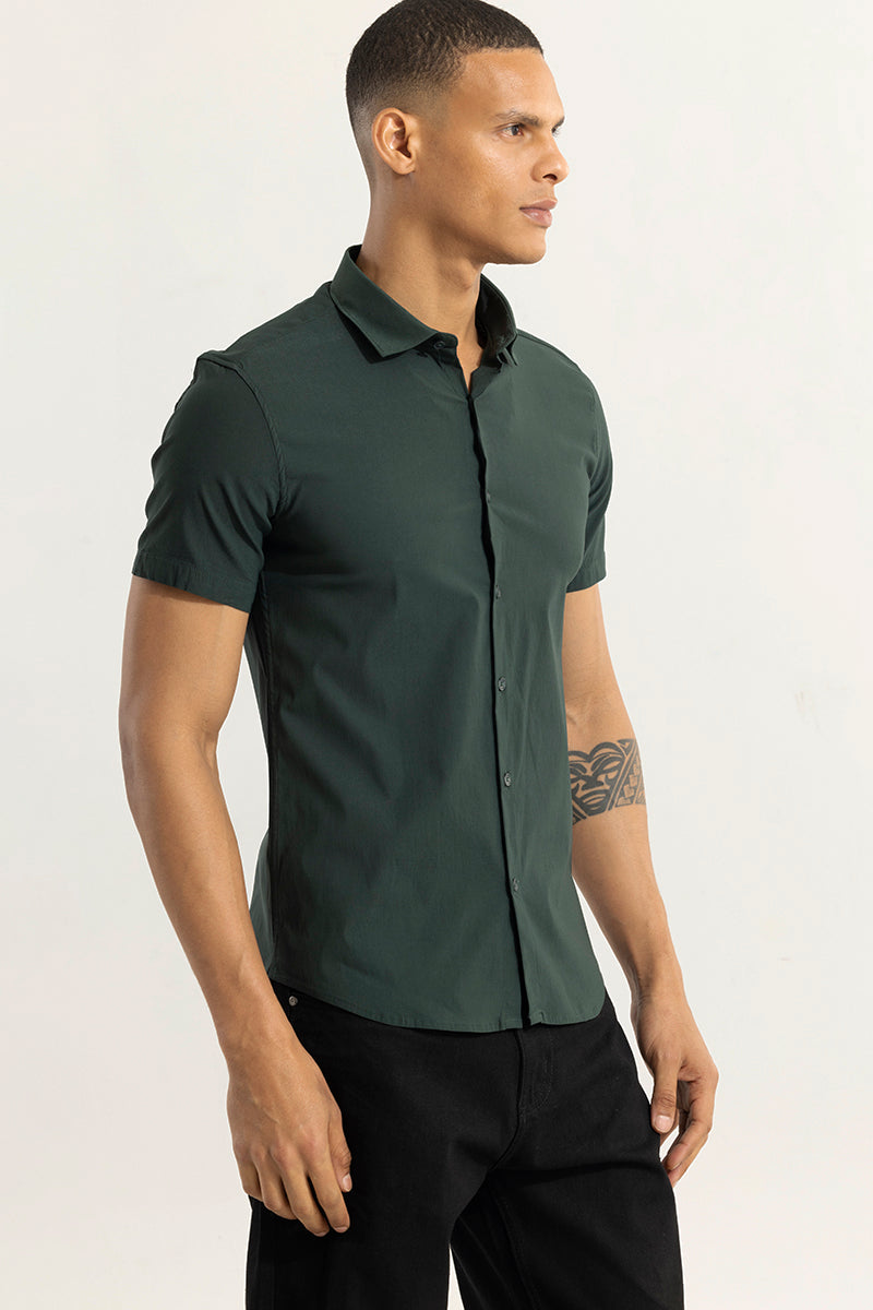 Flexit Dark Green Shirt | Relove